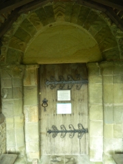 South door exterior, St Bartholomew's.